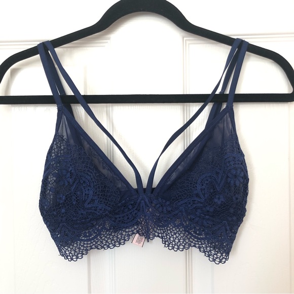 Victoria’s Secret Lace Bralette Sz M - Picture 1 of 8